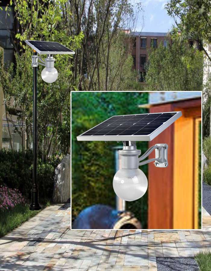 太陽能智能一體化庭院燈